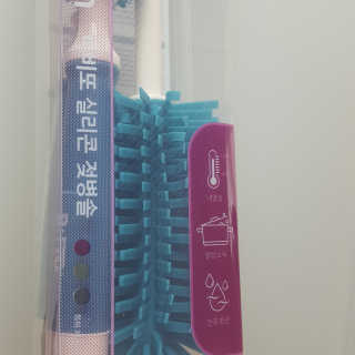 비비또 실리콘 납작모 젖병솔 3종세트 — 5점을 준 리뷰어가 2019년 8월 올린 사용 사진