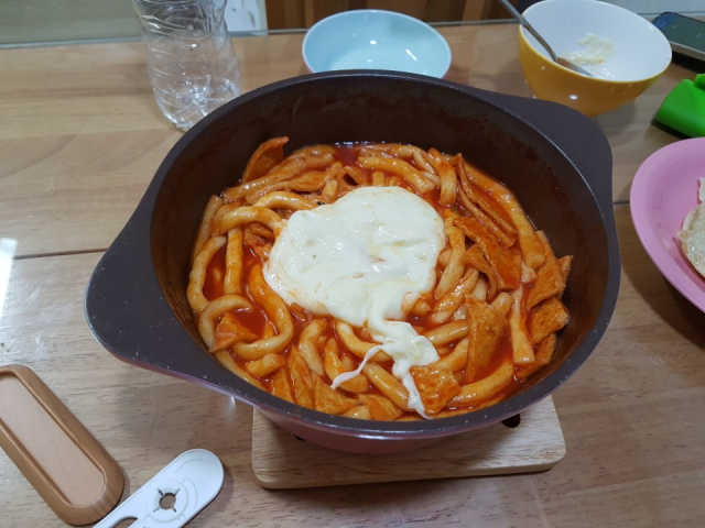 라비퀸 칼국수 떡볶이 set 리뷰 사진