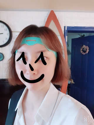 하루 10분 페이스 피트니스 리프팅 뷰티밴드 — 5점을 준 리뷰어가 2019년 8월 올린 사용 사진