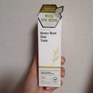 달리프 클로렐라 베러 루트 헤어토닉 100ml — 4점을 준 리뷰어가 2020년 3월 올린 사용 사진