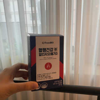 프롬바이오 혈액순환과 눈 건강을 동시에 혈행건강엔알티지오메3 — 4점을 준 리뷰어가 2019년 11월 올린 사용 사진