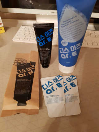 홈앤살롱 집에서 하는 모발클리닉 디스 이즈 앝 — 5점을 준 리뷰어가 2019년 9월 올린 사용 사진