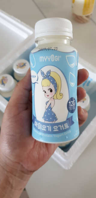 마이요기 요거트 — 5점을 준 리뷰어가 2019년 7월 올린 사용 사진