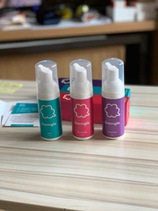 폼글 I foamgle [폼글] 거품가글 50ml 3종 - 민트, 라벤더, 라즈베리 — 4.5점을 준 리뷰어가 2019년 11월 올린 사용 사진