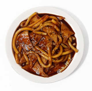 잠실맛집,홍코너떡볶이가우리집에[옛날맛,짜장맛옵션] — 5점을 준 리뷰어가 2019년 11월 올린 사용 사진