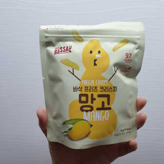BASSAK 바삭 프리즈 크리스피 3종 — 5점을 준 리뷰어가 2020년 2월 올린 사용 사진