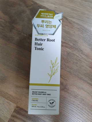 달리프 클로렐라 베러 루트 헤어토닉 100ml — 5점을 준 리뷰어가 2020년 3월 올린 사용 사진