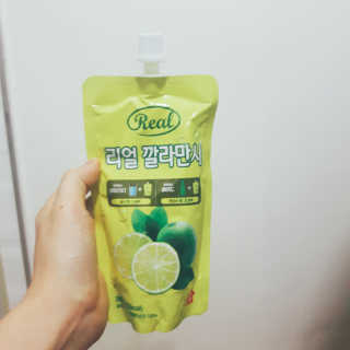 장수농가 리얼깔라만시 — 5점을 준 리뷰어가 2018년 6월 올린 사용 사진