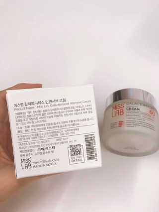 (주)에네스티 미스랩 갈락토미세스 인텐시브 크림 — 5점을 준 리뷰어가 2019년 10월 올린 사용 사진