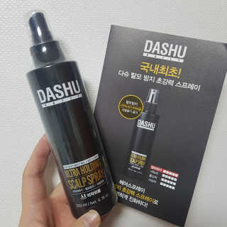 다슈코리아 다슈 데일리 탈모완화 초강력 헤어 스프레이 — 4.33점을 준 리뷰어가 2017년 10월 올린 사용 사진