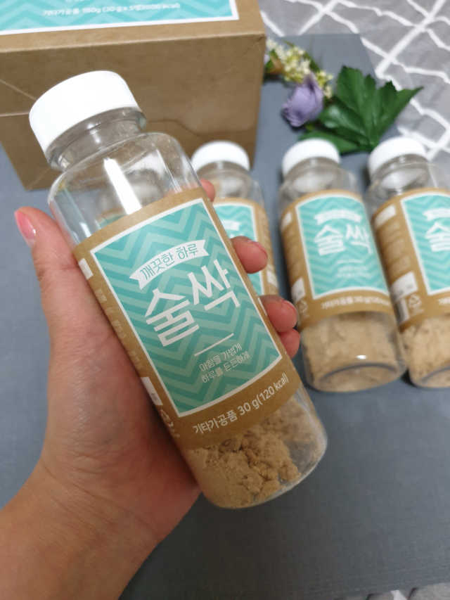 깨끗한 하루 술싹 리뷰 사진