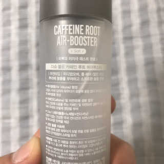 다슈코리아 다슈 볼륨 카페인 파워 에어부스터 120ml — 5점을 준 리뷰어가 2019년 8월 올린 사용 사진