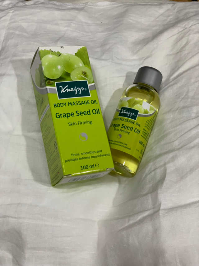 [크나이프] 그레이프씨드 슬리밍 마사지오일 100ml 리뷰 사진