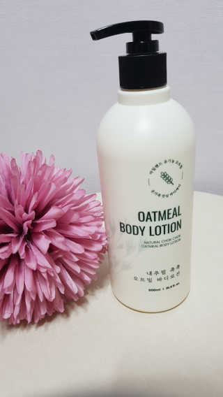 (주)에네스티 내추럴 촉촉  오트밀 바디로션 500ml — 4점을 준 리뷰어가 2020년 1월 올린 사용 사진