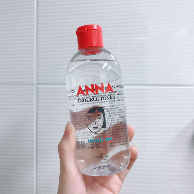 안나 트러블 토너 300ml 리뷰 사진