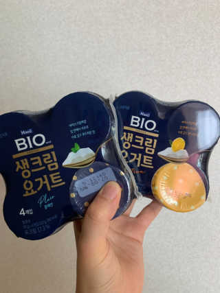 [매일 바이오] 생크림요거트 플레인 12개 + 유자 12개 — 5점을 준 리뷰어가 2019년 6월 올린 사용 사진