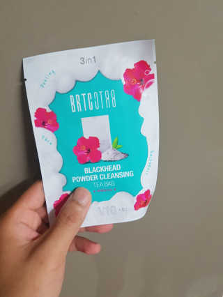 비알티씨 V10 파우더 클렌징 티백 2종 — 4점을 준 리뷰어가 2019년 2월 올린 사용 사진
