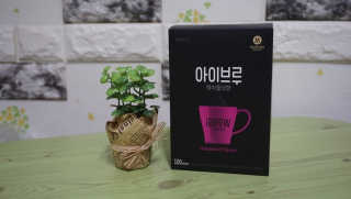한국맥널티 아이브루 헤이즐넛향 100T — 5점을 준 리뷰어가 2019년 11월 올린 사용 사진