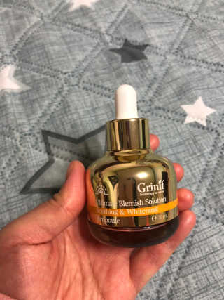그리니프 얼티밋블레미쉬 솔루션 앰플 30ml — 4점을 준 리뷰어가 2019년 2월 올린 사용 사진