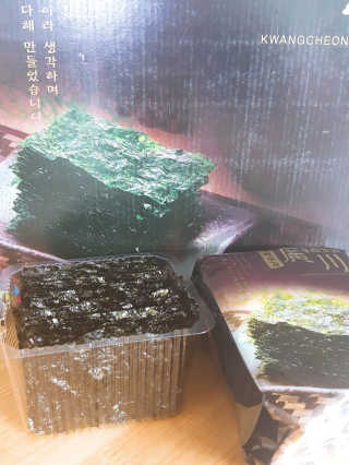광천우리맛김 한봉지 2~3인분, 맛있는 우리재래식탁김26매20봉 — 5점을 준 리뷰어가 2018년 4월 올린 사용 사진