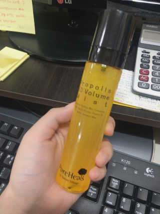 퓨어힐스 프로폴리스 50 볼륨 미스트 100ml — 4점을 준 리뷰어가 2017년 2월 올린 사용 사진