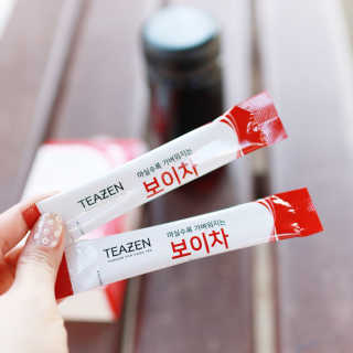 티젠 보이차 + 마이보틀 세트 — 4.5점을 준 리뷰어가 2018년 6월 올린 사용 사진