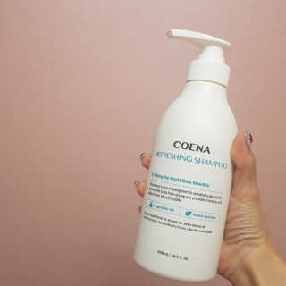 코에나샴푸 500ml — 5점을 준 리뷰어가 2019년 8월 올린 사용 사진