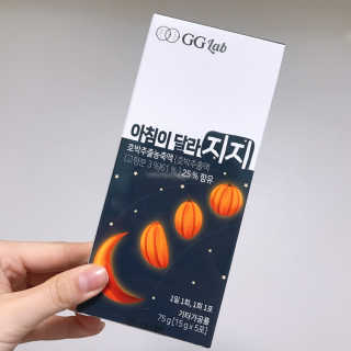 지지랩 [호박즙] 아침이 달라지지 15g x 5포 — 4.5점을 준 리뷰어가 2019년 12월 올린 사용 사진