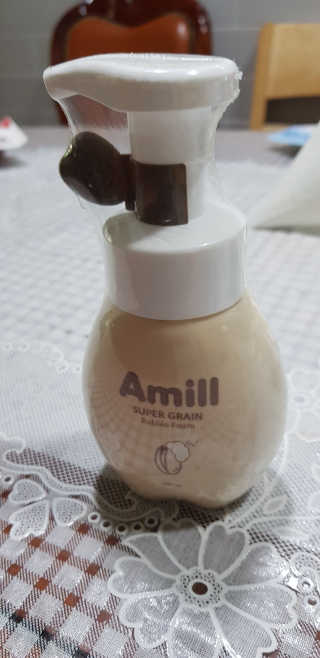 에이밀 슈퍼 그레인 버블 폼 200ml — 5점을 준 리뷰어가 2019년 8월 올린 사용 사진