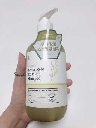 달리프 클로렐라 베러 루트 릴렉싱 샴푸 500ml — 5점을 준 리뷰어가 2020년 1월 올린 사용 사진