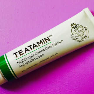 나이팅게일 티타민 크림 리뉴얼 — 3.67점을 준 리뷰어가 2018년 6월 올린 사용 사진