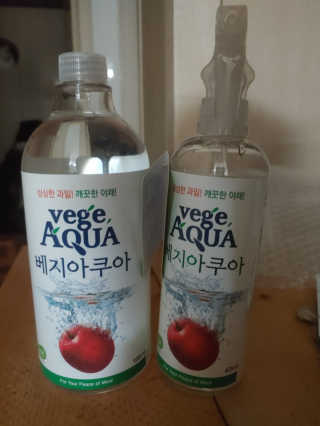 베지아쿠아 475ml + 리필 1000ml 1Set — 5점을 준 리뷰어가 2019년 8월 올린 사용 사진