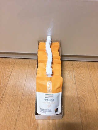 자연원 복다방 2종 100ml 10포씩 — 4.67점을 준 리뷰어가 2018년 12월 올린 사용 사진