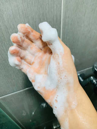 다슈코리아 다슈 데일리 단백질 한방 두피 골드 샴푸 1000ml — 5점을 준 리뷰어가 2019년 12월 올린 사용 사진