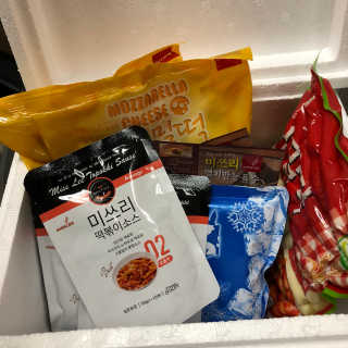 미쓰리떡볶이 just 10 min 패키지 — 5점을 준 리뷰어가 2018년 5월 올린 사용 사진