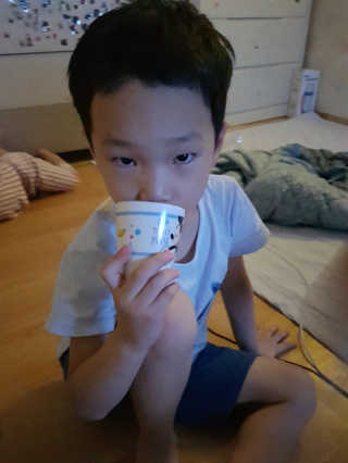 스위트 카페 패너 복숭아 아이스티 — 5점을 준 리뷰어가 2018년 9월 올린 사용 사진