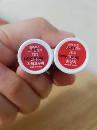 [블랙루즈] 코튼 립 컬러 — 3.67점을 준 리뷰어가 2018년 11월 올린 사용 사진