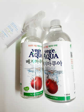 베지아쿠아 475ml + 리필 1000ml 1Set — 5점을 준 리뷰어가 2019년 9월 올린 사용 사진