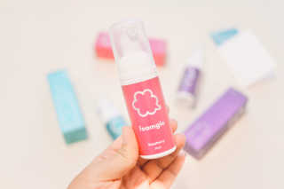 폼글 I foamgle [폼글] 거품가글 50ml 3종 - 민트, 라벤더, 라즈베리 — 4.5점을 준 리뷰어가 2019년 11월 올린 사용 사진