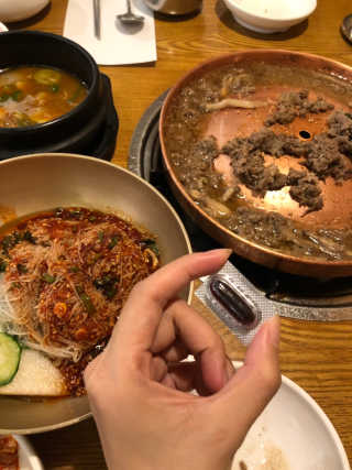 이너블릭 이너타임 크릴오일 — 5점을 준 리뷰어가 2019년 12월 올린 사용 사진