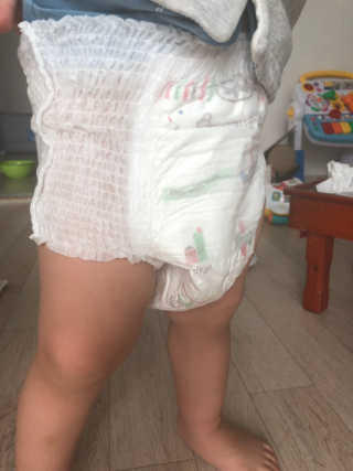 보솜이 액션핏 팬티형 — 3.5점을 준 리뷰어가 2019년 3월 올린 사용 사진