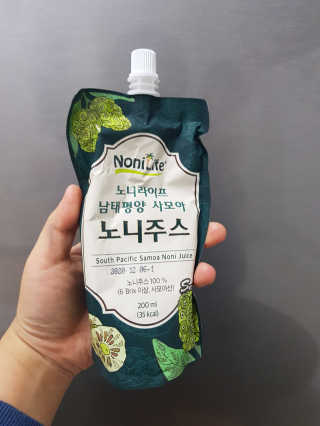 장수농가 남태평양 사모아 노니 원액 1L or 200mlx10팩 중 택 1 — 5점을 준 리뷰어가 2019년 1월 올린 사용 사진