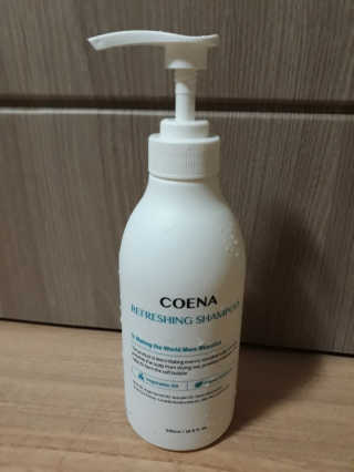 코에나샴푸 500ml — 4.5점을 준 리뷰어가 2019년 7월 올린 사용 사진