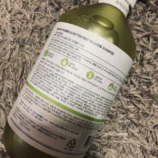 달리프 클로렐라 베러 루트 릴렉싱 샴푸 500ml — 4.5점을 준 리뷰어가 2018년 12월 올린 사용 사진