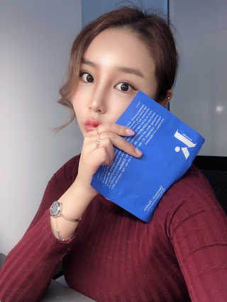 키노닉스 Querencia_Flawless 마스크팩 — 5점을 준 리뷰어가 2019년 4월 올린 사용 사진