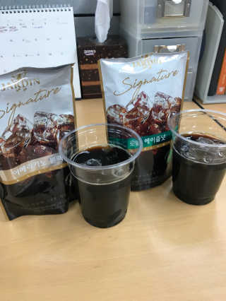 (주)쟈뎅 쟈뎅 시그니처 블랙, 헤이즐넛 230ml — 5점을 준 리뷰어가 2018년 7월 올린 사용 사진
