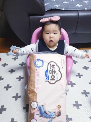 보솜이 액션핏 팬티형 — 4점을 준 리뷰어가 2019년 4월 올린 사용 사진