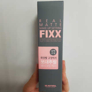 쏘내추럴 리얼 매트 세팅 픽서 — 5점을 준 리뷰어가 2019년 8월 올린 사용 사진