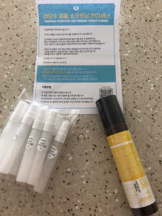 라모수 퍼퓸 소프트닝 컨디셔너 헤어 미스트 — 4점을 준 리뷰어가 2018년 12월 올린 사용 사진