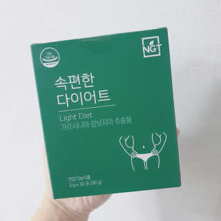 네츄럴굿띵스 속편한 다이어트 30포 — 4점을 준 리뷰어가 2019년 10월 올린 사용 사진